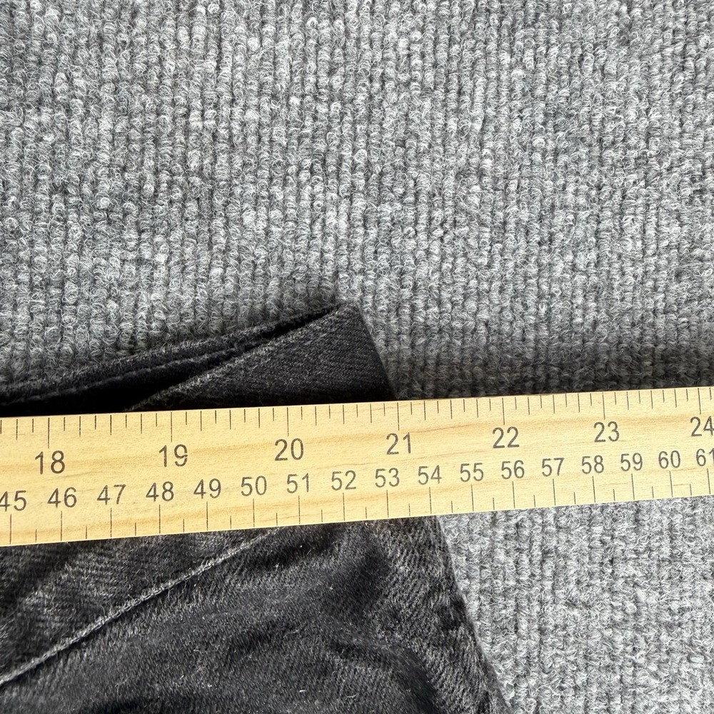 VTG Gitano Jeans Womens 26W Charcoal Wash High Rise Relaxed Tapered Denim Pants - Picture 5 of 8